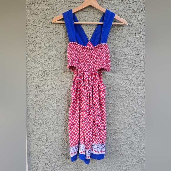 Anthropoogie Celandine The Piper Cut Out Mini Dress - Picture 2 of 8